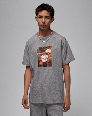 ★Nike★ Jordan Brand T-Shirt M White Black HJ2401100 HJ2401 Jordan Brand White T-shirt [HJ2401-100] - skstore.eu